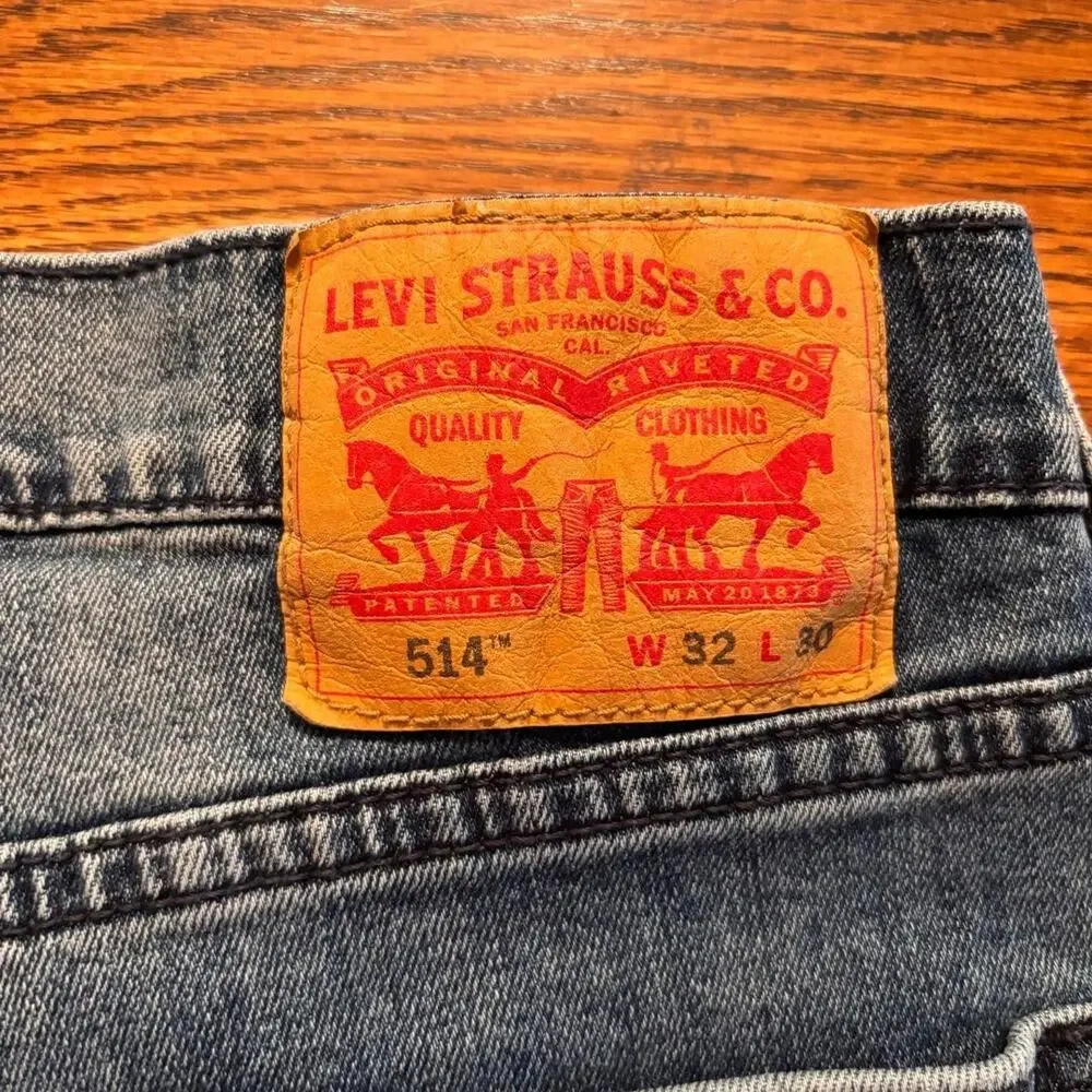 Levi's 514 Jeans Men's Size 32X30 (30X29) Straight Leg‎